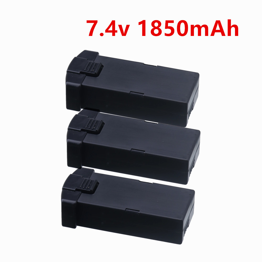 Eachine Drone E58 - 7.4V 1850MAH แบตเตอรี่ลิโปและชุดเครื่องชาร์จสำหรับ RC E520 E520S