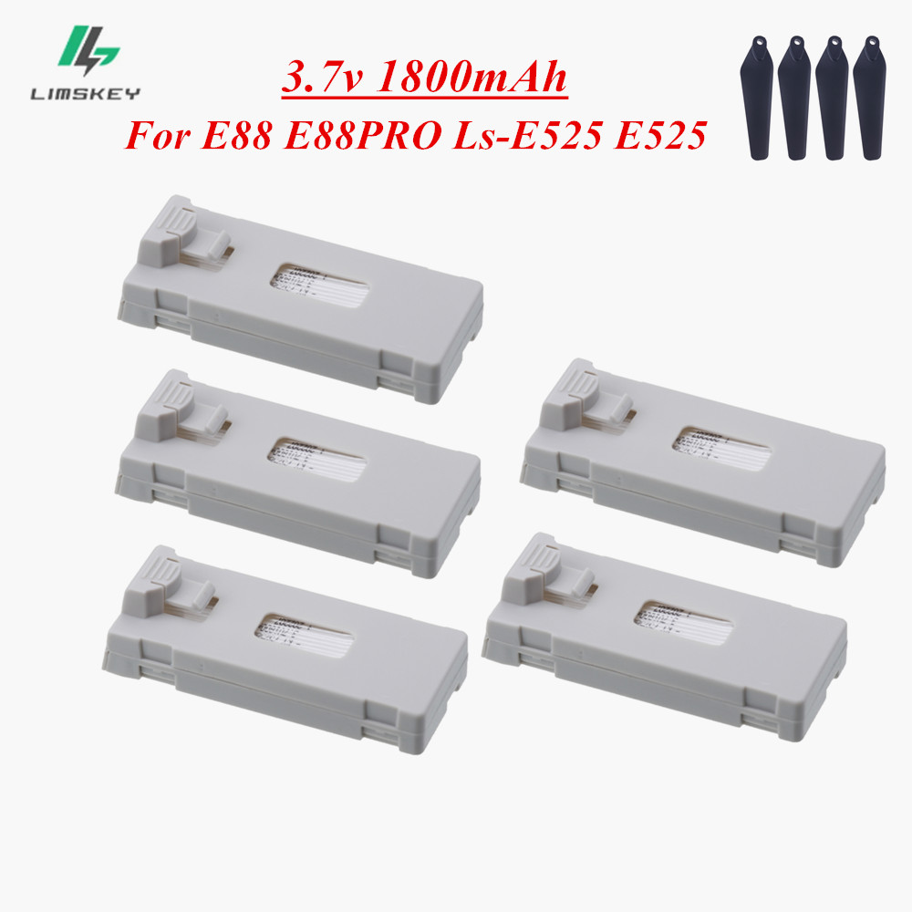 Eachine Drone E58 - 3.7V 1800mAh RC Drone แบตเตอรี่อุปกรณ์เสริมสําหรับ E88