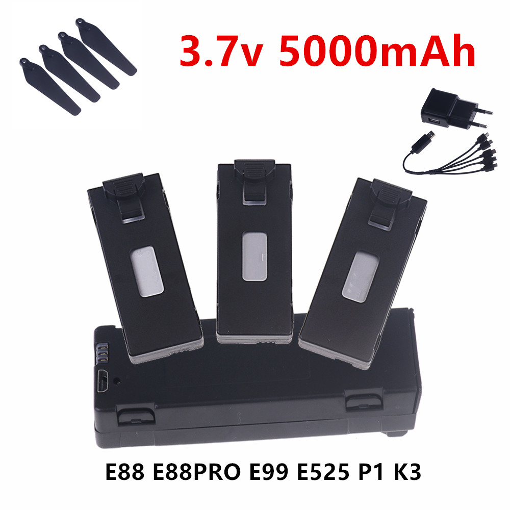 Eachine Drone E58 - แบตเตอรี่ 3.7V สำหรับ E88 E88PRO E99
