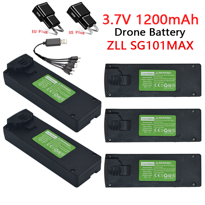 Eachine Drone E58 - มาพร้อมอุปกรณ์ชาร์จ แบตเตอรี่ 3.7V 1200mAh SG101 MAX