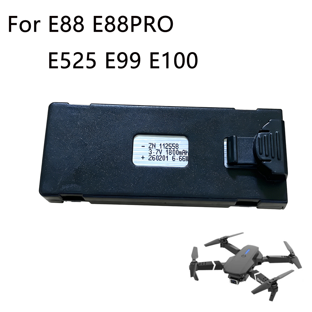 E88 Drone แบตเตอรี่ 3.7V 1800m - Eachine Drone E58 บทวิจารณ์และราคา