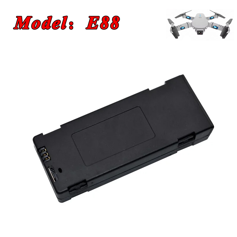 3.7V 1200mAh 1800mAh แบตเตอรี่ - Eachine Drone E58 บทวิจารณ์และราคา