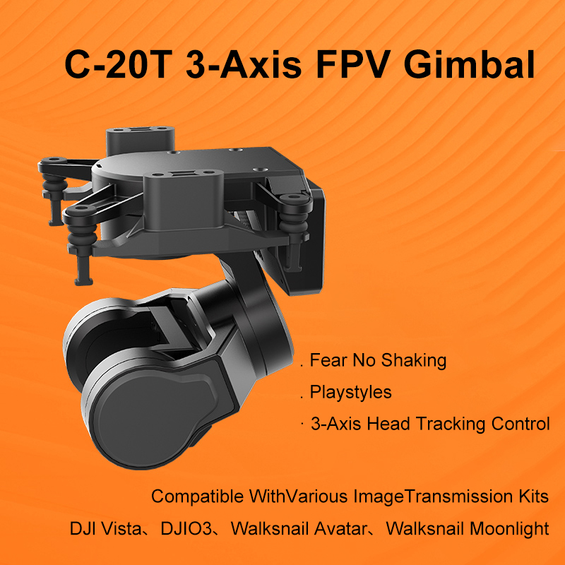 กิมบอล 3 แกนสำหรับโดรนแข่ง FPV - Drone Gimbal Mount บทวิจารณ์และราคา